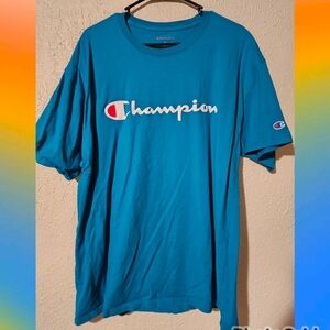 Champion Men's Blue T-Shirt